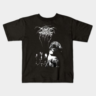 Dark pug throne Kids T-Shirt